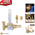 Highly Accurate ARGON/CO2 Flow Meter & Regulator For Welding 10-60 Cfh Output New. Price: $31.19.