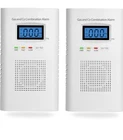 Gas & Carbon Monoxide Detectors-plug In Co Alarm Natural DETECTOR-2PACK New. Price: $49.88.