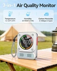 3-IN-1 Portable Carbon Monoxide DETECTOR,0-1000PPM Co Meter With Temperature New. Price: $33.25.