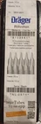 Drager /draeger Tube 8103681 Hexane 10/A 10-2500 Ppm New. Price: $25.00.