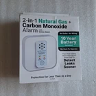 Denova Detect 2-IN-1 Natural Gas + Carbon Monoxide Alarm DD623NCV New. Price: $55.00.