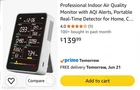 Professional Indoor Air Quality Monitor CO2 Detector PM2.5 Aqi Tester Home New. Price: $100.00.