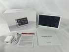 Air Quality Monitor AK22 Indoor 7" Display Detector Test New. Price: $39.00.