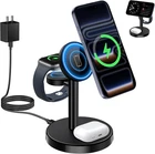 2026 3 Wireless Charging Station Compatible With Magsafe Charger Stand, 15W New. Price: $42.14.
