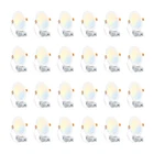 24 Packs 6 Inch 5CCT Led Recessed Ceiling Lights Ultrathin With Junction Box,... Open. Price: $118.32.