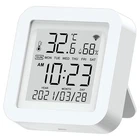 Smart Wifi Temperature Humidity Sensor Lcd Hygrometer Thermometer Monitor New. Price: $20.11.