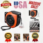 Wall/ceiling Mounted 75 Ft Retractable Power Cord Reel - Industrial Safe Design New. Price: $153.59.