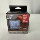 Taylor Air Quality Monitor Measures Indoor Temperature + Humidity Alerts Led New. Price: $21.99.