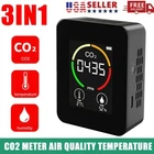 CO2 Meter Air Quality Monitor 400-5000 Ppm Sensor Carbon Dioxide Detector Us New. Price: $14.24.