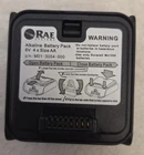 Rae Systems Alkaline Battery Pack 6V X Aa (p/n: M01-3054-000) Used. Price: $50.00.