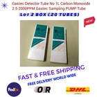 Gastec Detector Tube 1L Carbon Monoxide 2.5-2000PPM Sampling Pump New. Price: $100.00.