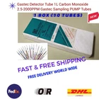 Gastec Detector 1L Carbon Monoxide 2.5-2000PPM Sampling Pump Tubes New. Price: $70.00.