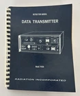 Radiation Inc Data Transmitter Model 7450A Instruction Manual 1950 Vintage Used. Price: $24.95.