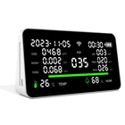 11-IN-1 Air Quality Monitor, Indoor CO2//AQI/PM2.5/THERMOMETER/HUMIDITY Monit... New. Price: $28.99.
