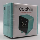Ecosense EB100 Ecoblu Blue Home Digital Radon Gas Monitor Detector - New Sealed. Price: $109.99.