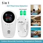 Carbon Monoxide Detector Plug 5-IN-1 Co Level Monitor Alarm With Temp Sensor New. Price: $27.99.