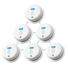 X-sense SC01-W Wireless Interlinked Combo Smoke & Carbon Monoxide Alarm 6-PACK New. Price: $199.99.