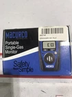 Macurco CM-1XLS Portable Single-gas Monitor New. Price: $49.25.