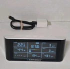 Airknight Digital Indoor Quality Monitor CO2 PM2.5 Hcho Tvoc Temp Humidity Used. Price: $24.95.