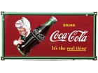 Vintage Coca Cola Porcelain Sign Gas Station Pump Plate Dew Pepsi Oil Dr Pepper Used. Price: $117.40.
