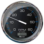 Faria Chesapeake Black 5" Tachometer Digital Hourmeter - 6000 Rpm (gas) (inboa New. Price: $301.95.