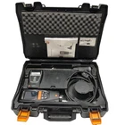 Testo 320 Flue Gas Analyzer 0632-3220 With Probe Charger & Printer Untested For. Price: $749.99.
