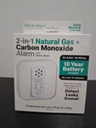 Denova Detect 2-IN-1 10 Yr Batt Natural Gas ,carbon Monoxide Voice Alert New. Price: $54.95.