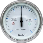 Faria 4" Chesapeake Ss White Engine Synchronizer - Dual Gas & Var Ratio Alt D... New. Price: $250.70.