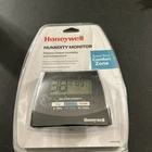 Honeywell Humidity Monitor Black HHM10B Extra Large Digital Display Open. Price: $24.50.