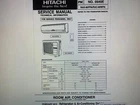 Hitachi Service Manual Digital Megapack Good. Price: $9.99.
