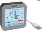 Taylor Digital Air Quality Monitor With Usb Power Cord And Wall Plug, Tvoc New. Price: $25.97.