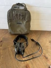 Msa Sordin 75311 Dual Comms Headset And Carrying Case -brittle Wire Sleeve- Used. Price: $299.99.