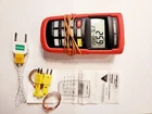 Handheld Thermometer Omega HH802U With Thermocouples New. Price: $149.00.