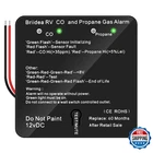 Briidea Rv Lpg Co Carbon Monoxide Propane Gas Alarm 12V Safety Detector New. Price: $60.60.