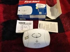 First Alert CO605B Carbon Monoxide Plug-in Alarm With Battery Backup Open. Price: $15.00.