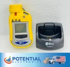 Used PGM-1860 Toxic Gas Monitor (toxirae Pro) W/ Charger Station PGM-1800. Price: $125.00.