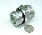 Parker GE22LREDCF Hyd Adapter Usd 3/8" Male Bspp Seal X 22MM Od Tube Comp Used. Price: $9.16.